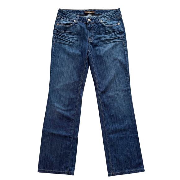 The Limited Jeans Womens 8 Bootcut Stretch Denim Flap Pockets Y2K boot cut - Picture 1 of 13